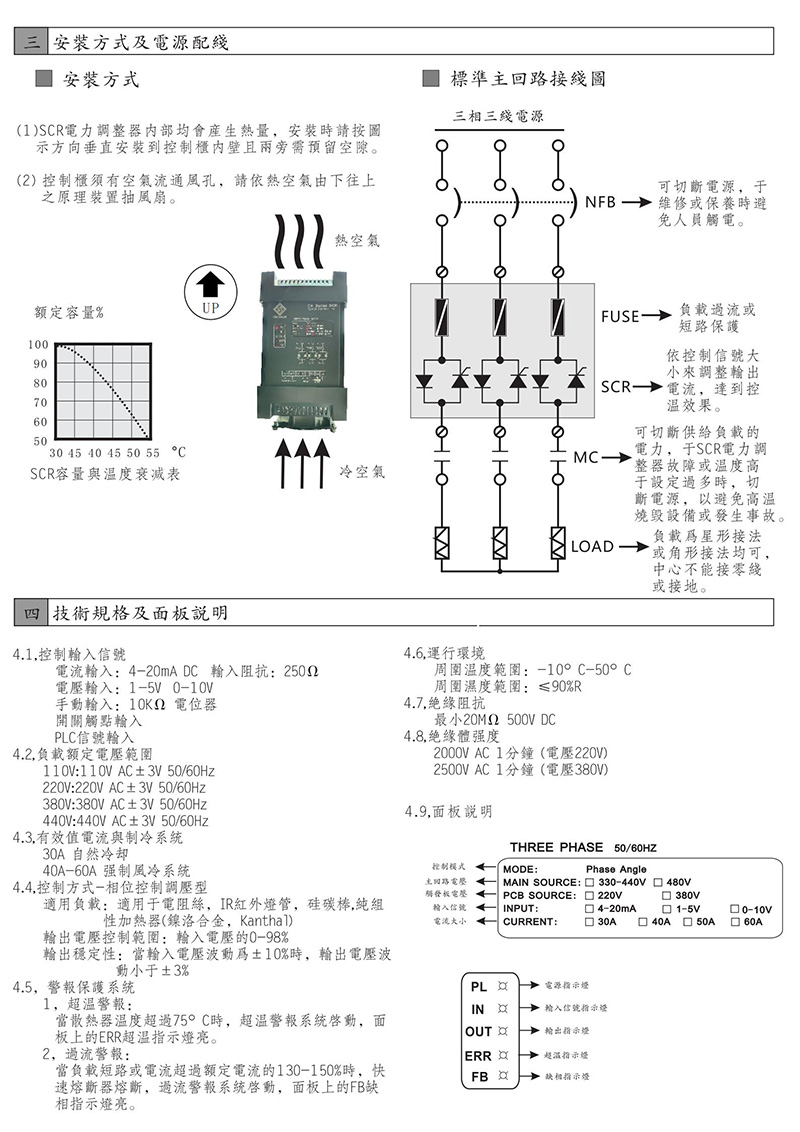 東莞常乾CH-SCR電力調(diào)整器 電流50A 可控硅 調(diào)壓器(圖2) 東莞常乾CH-SCR電力調(diào)整器 電流50A 可控硅 調(diào)壓器(圖2)